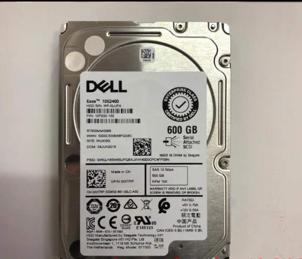 

Dell 0XXTRP 600G 10K 12GB 256M ST600MM0069 Hard drive HDD