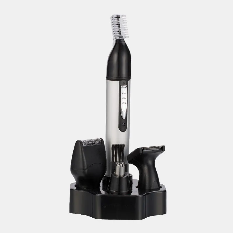 4 In 1 Multifunction Electric Nose Hair Trimmer Male Rechargeable Hairstyle Mini Shaver Ear Eyebrow Shaving Kit | Красота и здоровье