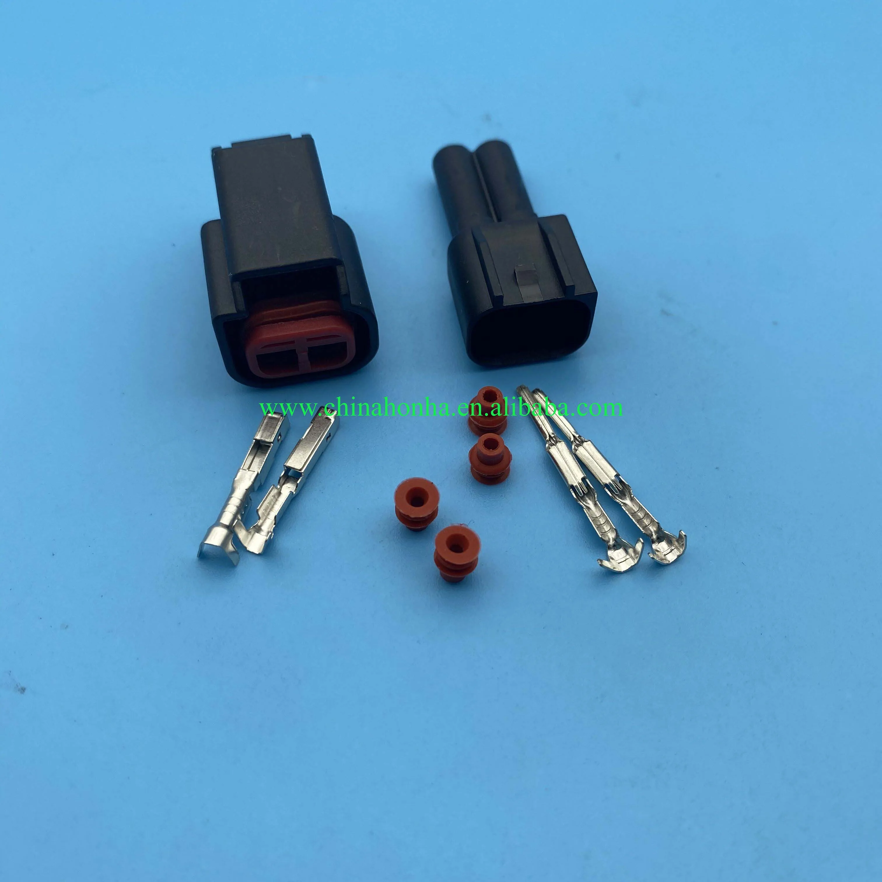 

2 pin V6 crankshaft camshaft position sensor plug high voltage ignition coil connector male female