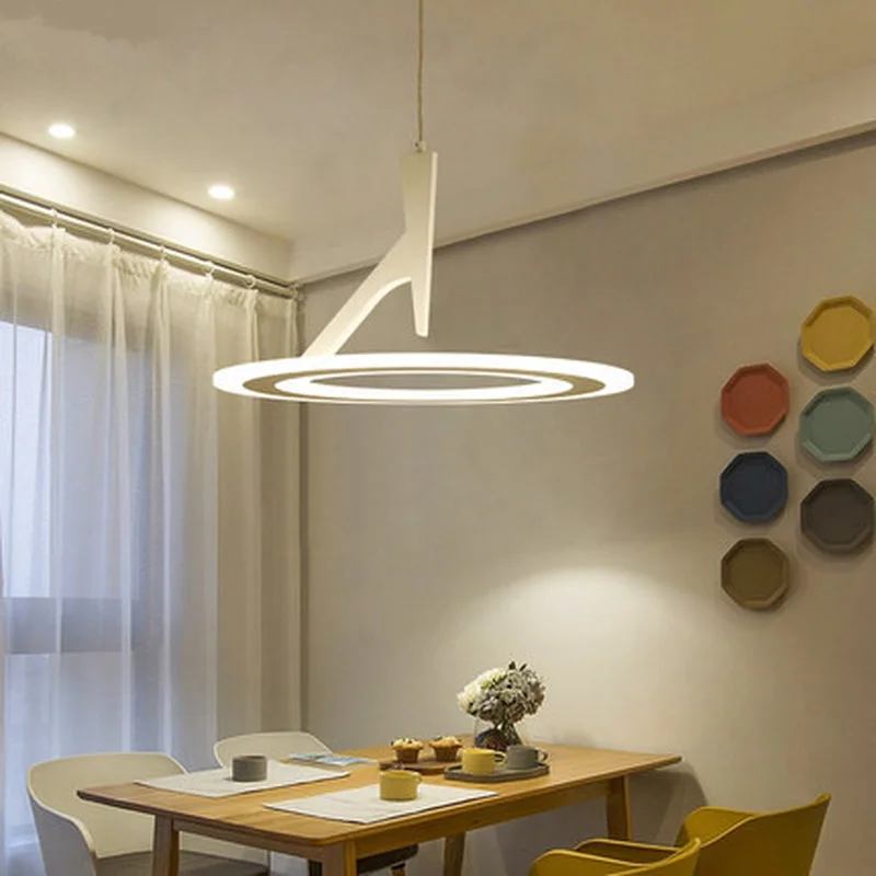 Современный светодиодный подвесной светильник для гостиной спальни столовой