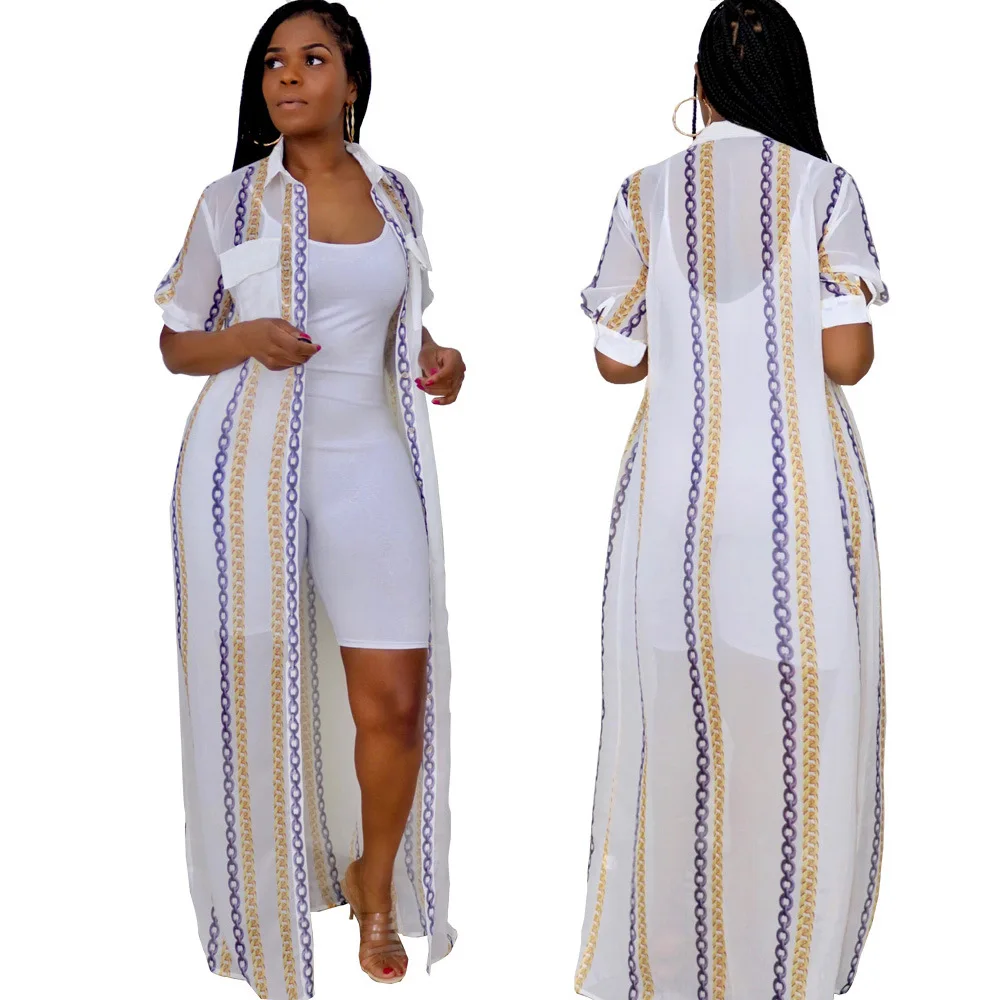 

African Long Dresses For Women 2021 Africa Clothing African Design Bazin Short Sleeve Dashiki Shirt Maxi Dress Africa Clothing