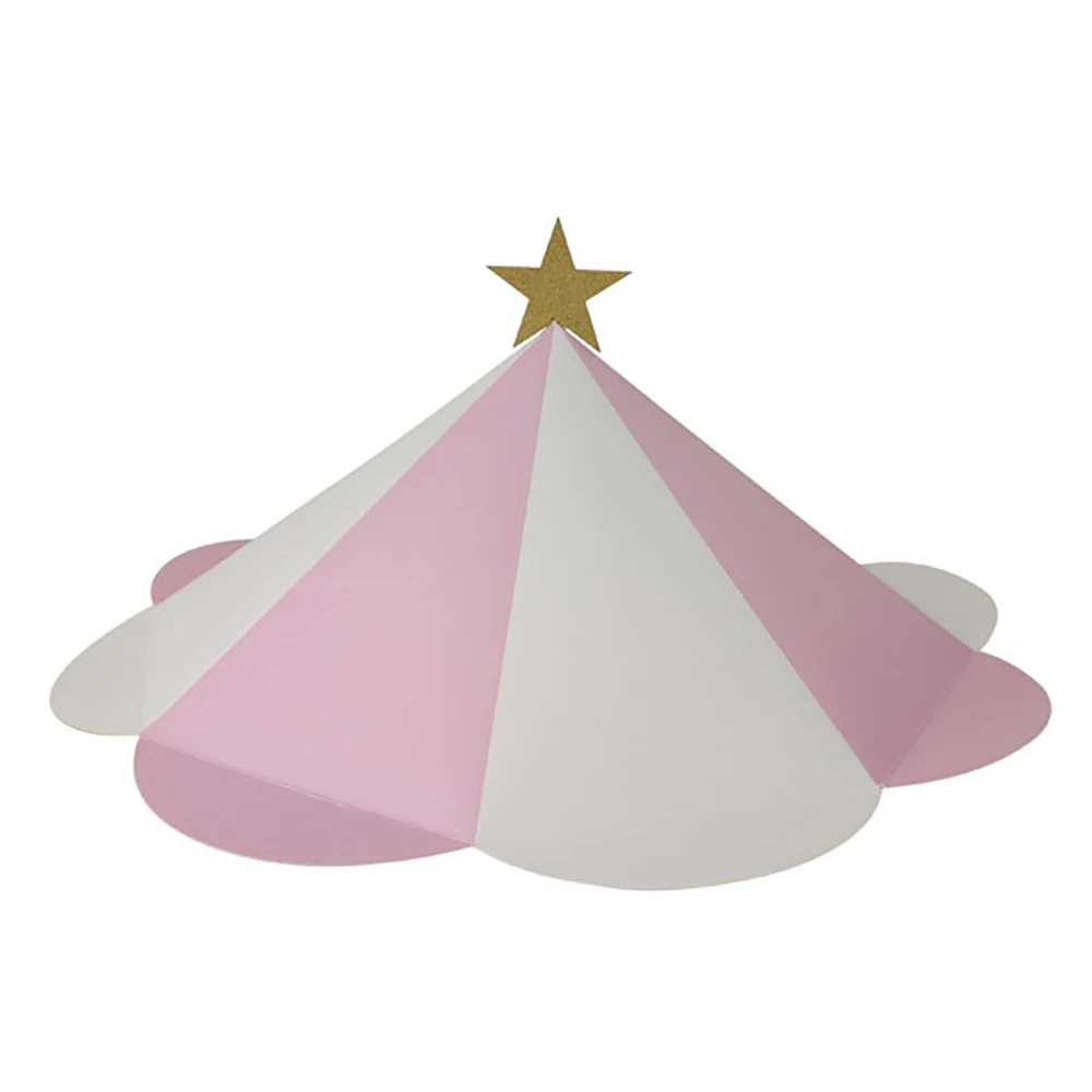 Розовый картон карусель конфеты Единорог Подарочная коробка для печенья