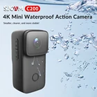 Экшн-камера SJCAM C200, Ultra HD, 4K, 1,28 дюйма, 5 м, водонепроницаемая