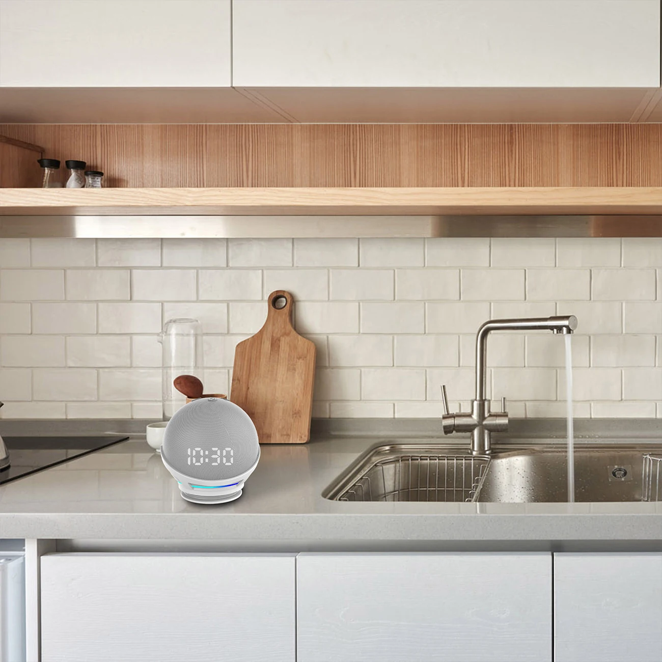 

Wall Mount Shelf Stand For Amazon Echo Dot 4 All Mount Holder Tablet Stand Mount Holder Space-Saving Solution For Smart Home