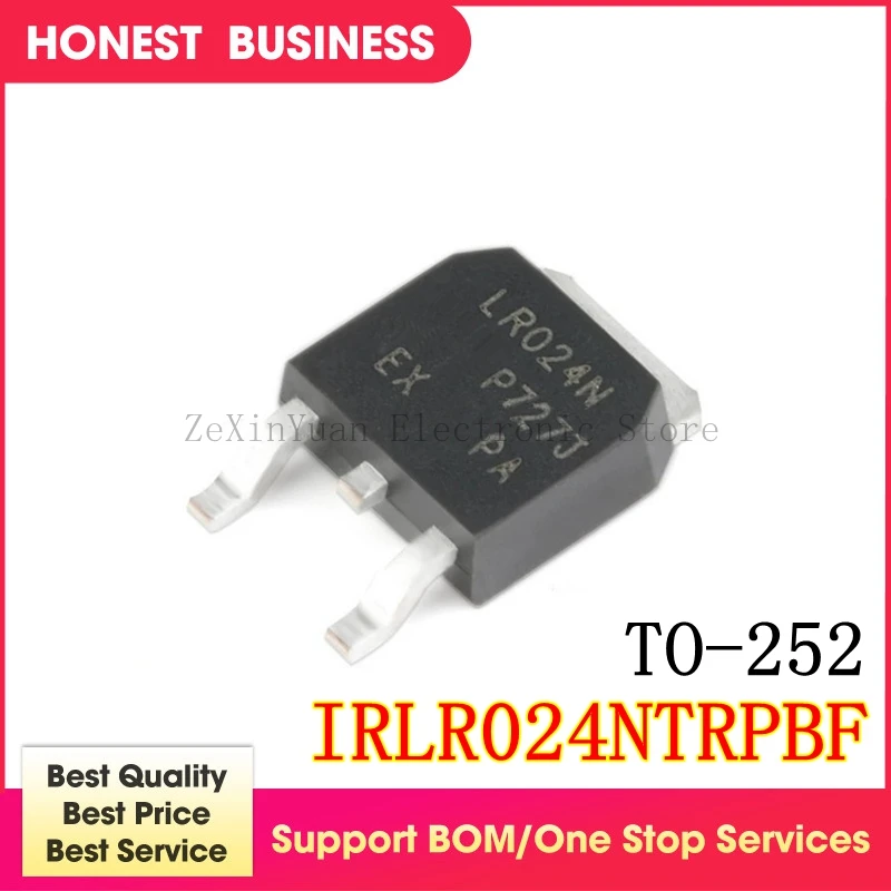10PCS/lot IRLR024NTRPBF IRLR024N LR024N TO-252 | Электроника