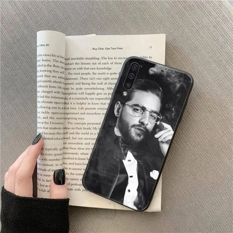 

Colombian singer Maluma Phone Case For Samsung galaxy A S note 10 7 8 9 20 30 31 40 50 51 70 71 21 s ultra plus