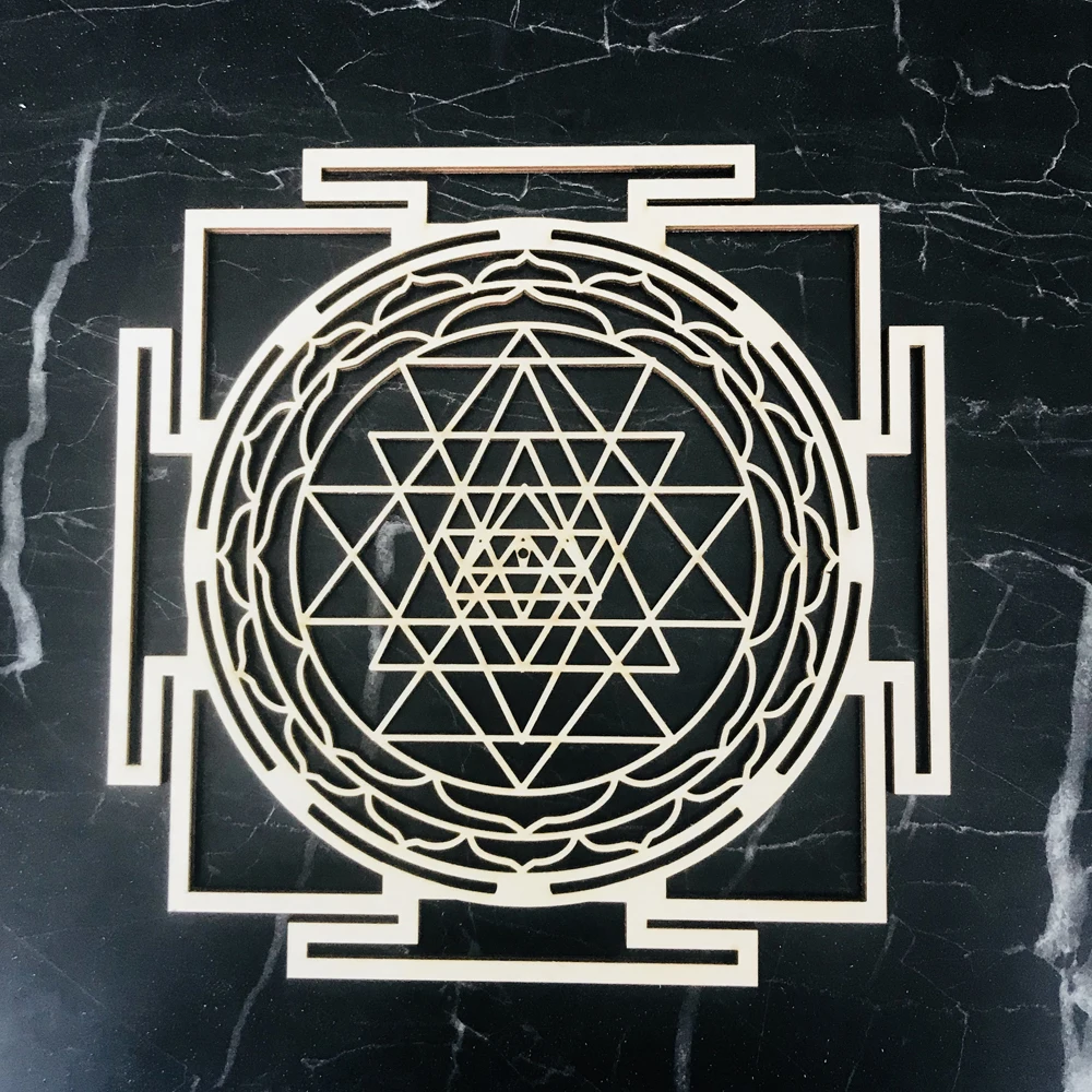 Деревянный цветок жизни украшения семена дерево вечерние реквизит для фотобудки