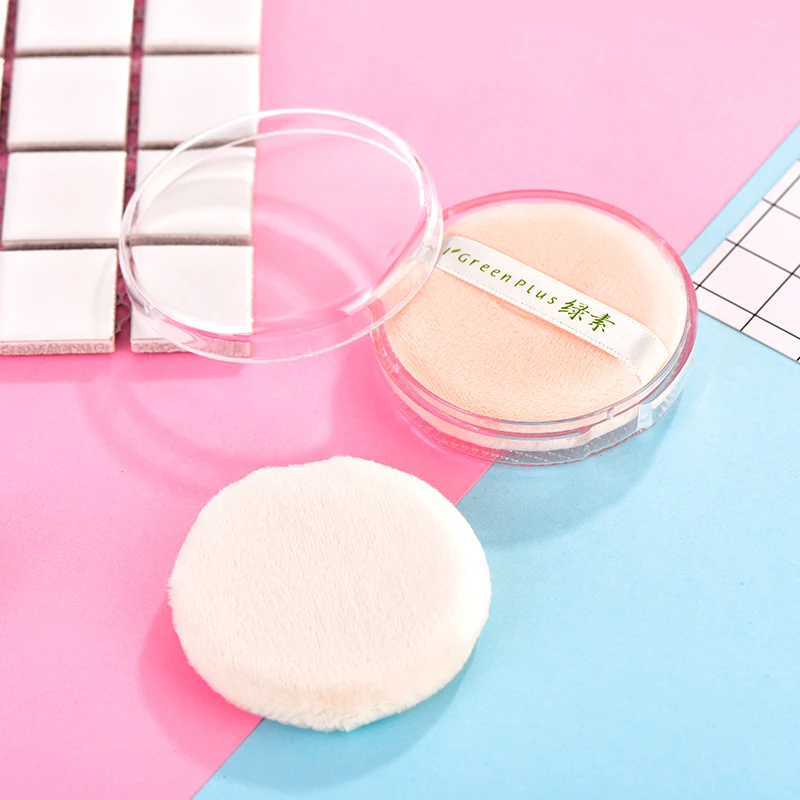 2 шт пудра для лица и тела спонж макияжа супер Мягкая очищающая губка