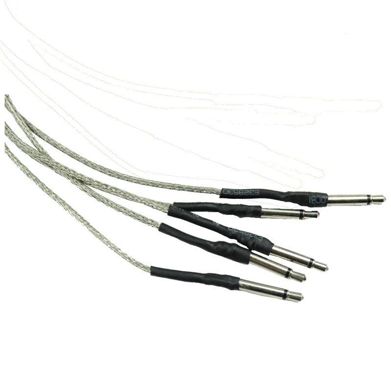 

5 pcs Bendable Acoustic Guitar Transducer Sensitivity Piezo Bridge Pickup Cable