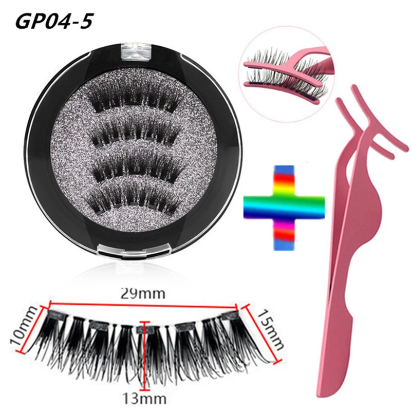 Магнитные ресницы 4/5 магнитные накладные можно использовать повторно и легко