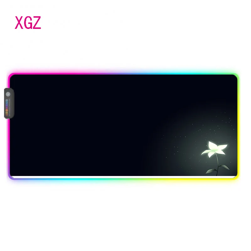 XGZ Nier Automata аниме RGB игровой коврик для мыши Большой настольный компьютерный