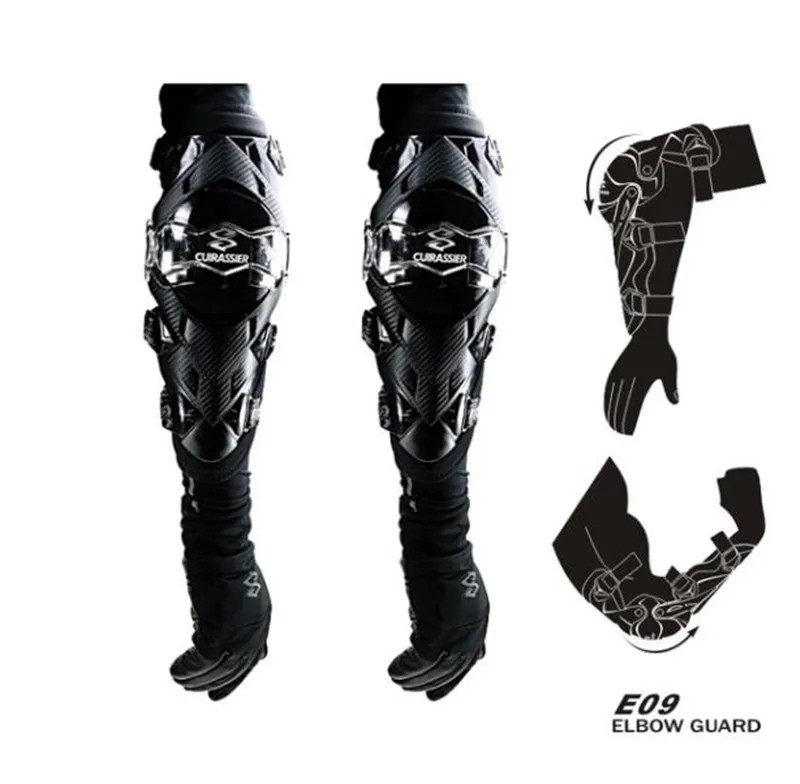 

Motocross Elbow Pads Kneepads For Motorcycle Rodilleras Moto Equipement Racing Riding Motorcycle Protection Coderas Mtb Summer