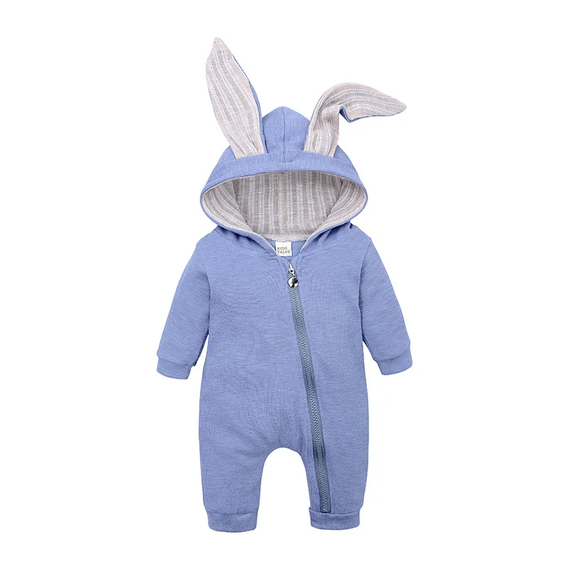 Baby Romper Spring Autumn Onesie Jumpsuit Long Sleeve Girl And Boy For Infant Cute Rabbit Costume | Мать и ребенок