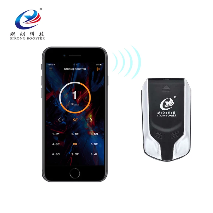 Мощный усилитель телефона управление через приложение электронный Автомобильный контроллер дроссельной заслонки JX01