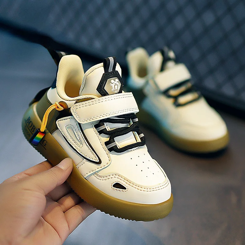 

Children Sneakers 2021 New Boys Sports Shoes Velcro Sneakers Girls Kids Shoes Boys Tennis Shoes Basketball Shoes Boys