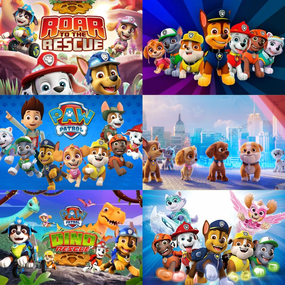 Алмазная 5D картина «сделай сам», наборы для вышивки крестиком из мультфильма Дисней, собаки, патруля, животного, мозаика из страз, домашний декор, подарок