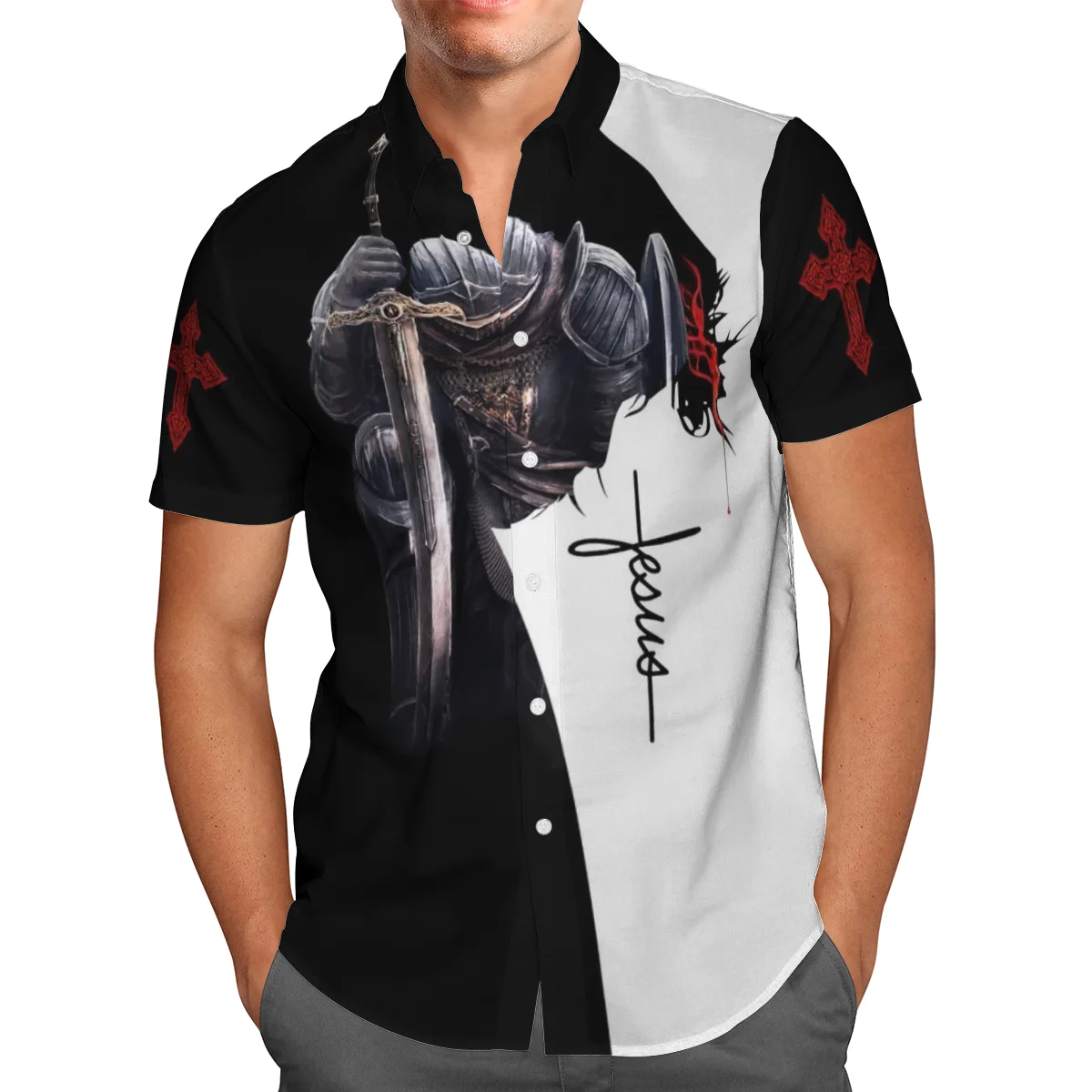 Гавайская пляжная 3d-рубашка с коротким рукавом размеры до 5XL | Мужская одежда