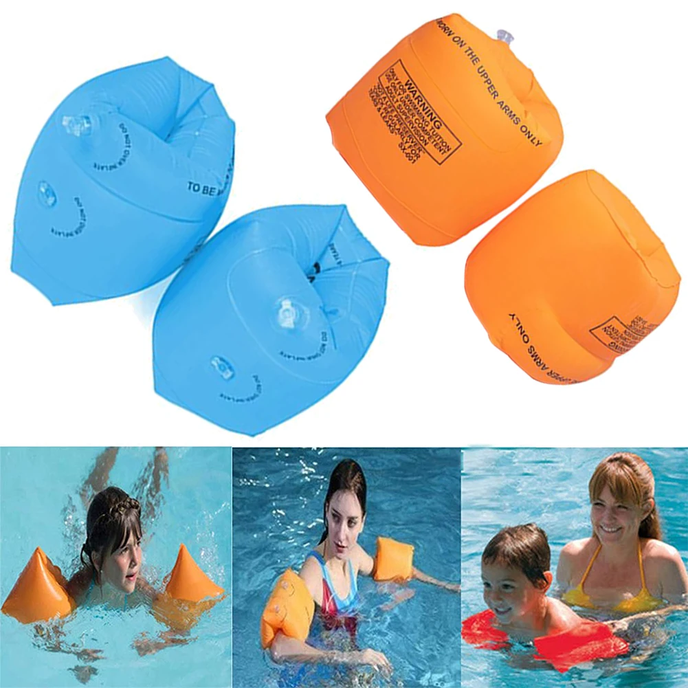 

4PCS Kids Swimming Floats Ring Arm Sleeve Swim Floating Armbands Child Floatable Pool Safety Gear Foam Swimming Training