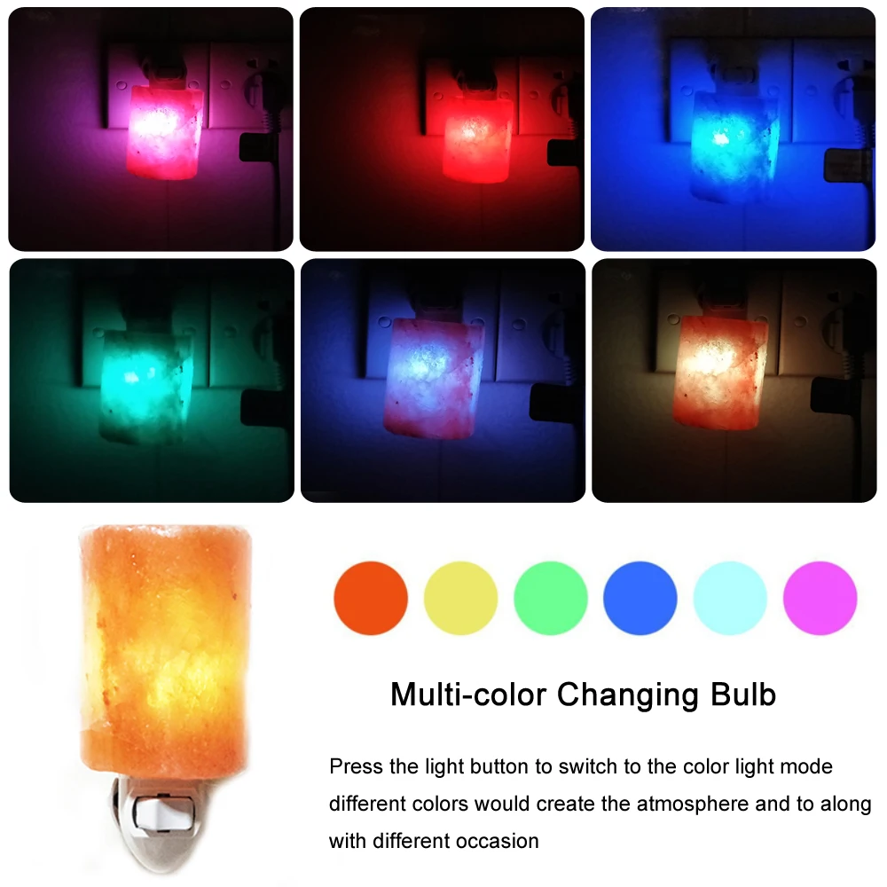 KHLITEC треугольник usb-соляная лампа резной очиститель ночник деревянный база