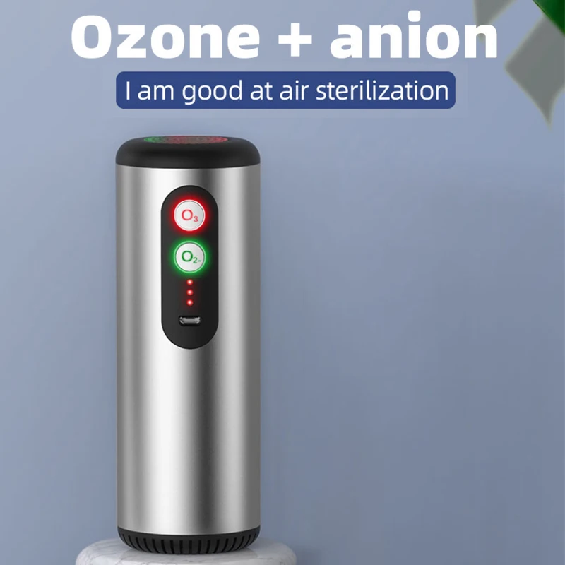 

Автомобильный очиститель воздуха ALLOMN с USB, ионизатор воздуха для автомобиля, бактерицидный фильтр для дезинфекции и глубокой стерилизации, ...