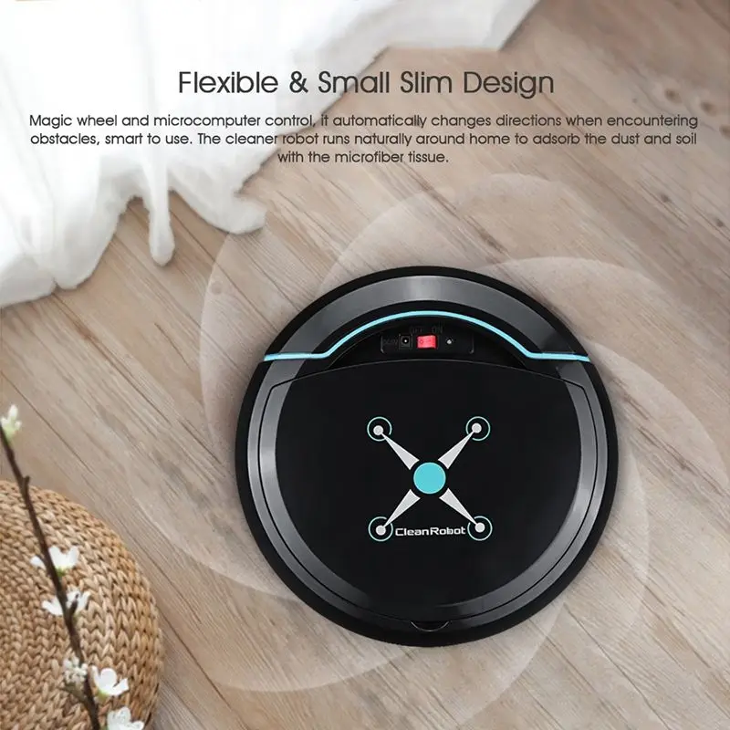 Household Charges Fully Intelligent Automatic Suction Sweeping machine Vacuum Cleaner Ma |