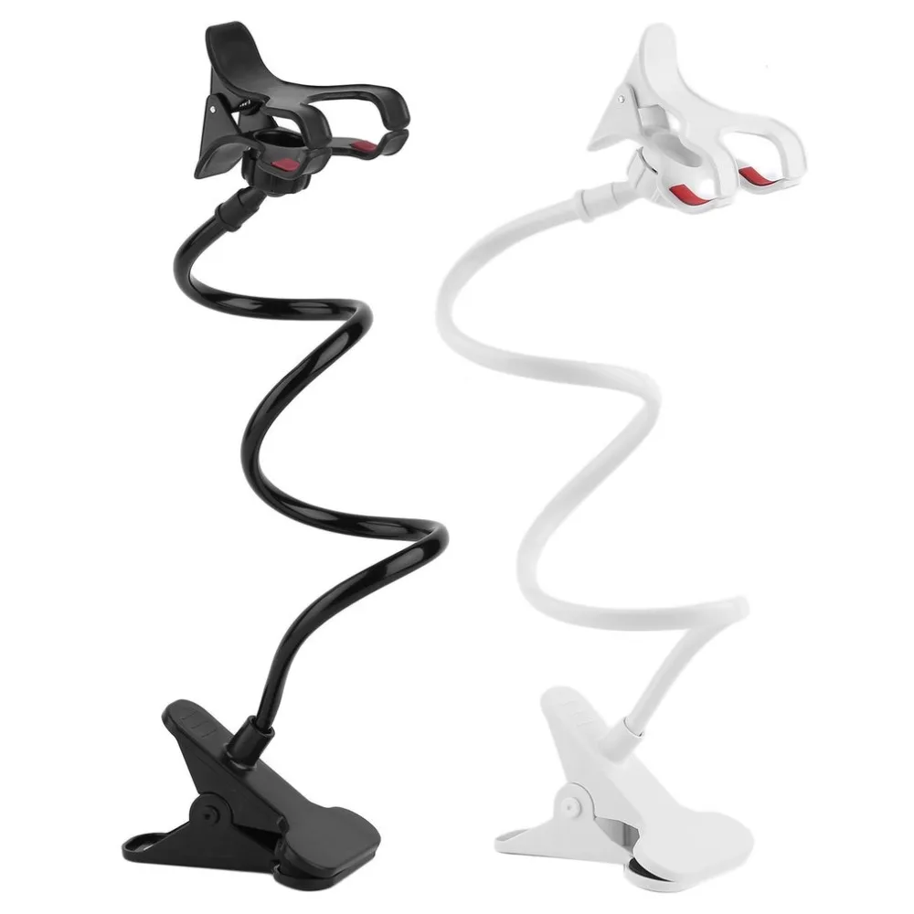 

Hot Sale Lazy Shelf Bedside Mobile Phone Holder Clip For Smart Phone Adjustable Stand Holder Desk Long Bending Foldable Support