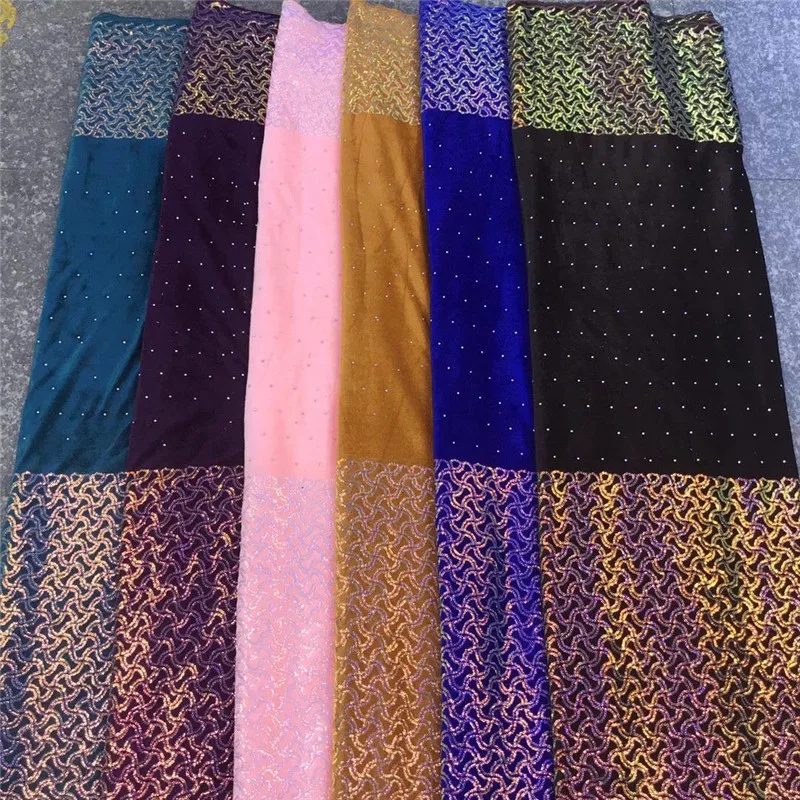 Горячая африканские камни кружевная ткань 2020 зеленый высокое качество кружева