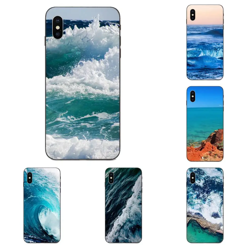 TPU мобильный чехол для Apple iPhone 11 X XS Max XR Pro 4 4S 5 5S SE 6 6S 7 8 Plus Sea Hot Fashion Fun Dynamic | Мобильные