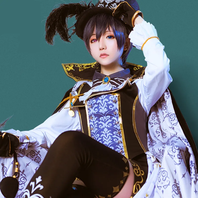 Новый Аниме Kuroshitsuji Black Butler Костюмы для косплея Ciel Phantomhive Для женщин мужчин ролевые