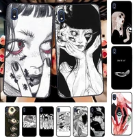 yinuoda japanese horror manga style phone case for samsung a51 01 50 71 21s 70 31 40 30 10 20 s e 11 91 a7 a8 2018