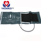 5 шт.лот нейлоновые многоразовые взрослые манжеты NIBP с одной трубкой для монитора пациента 25-35 см