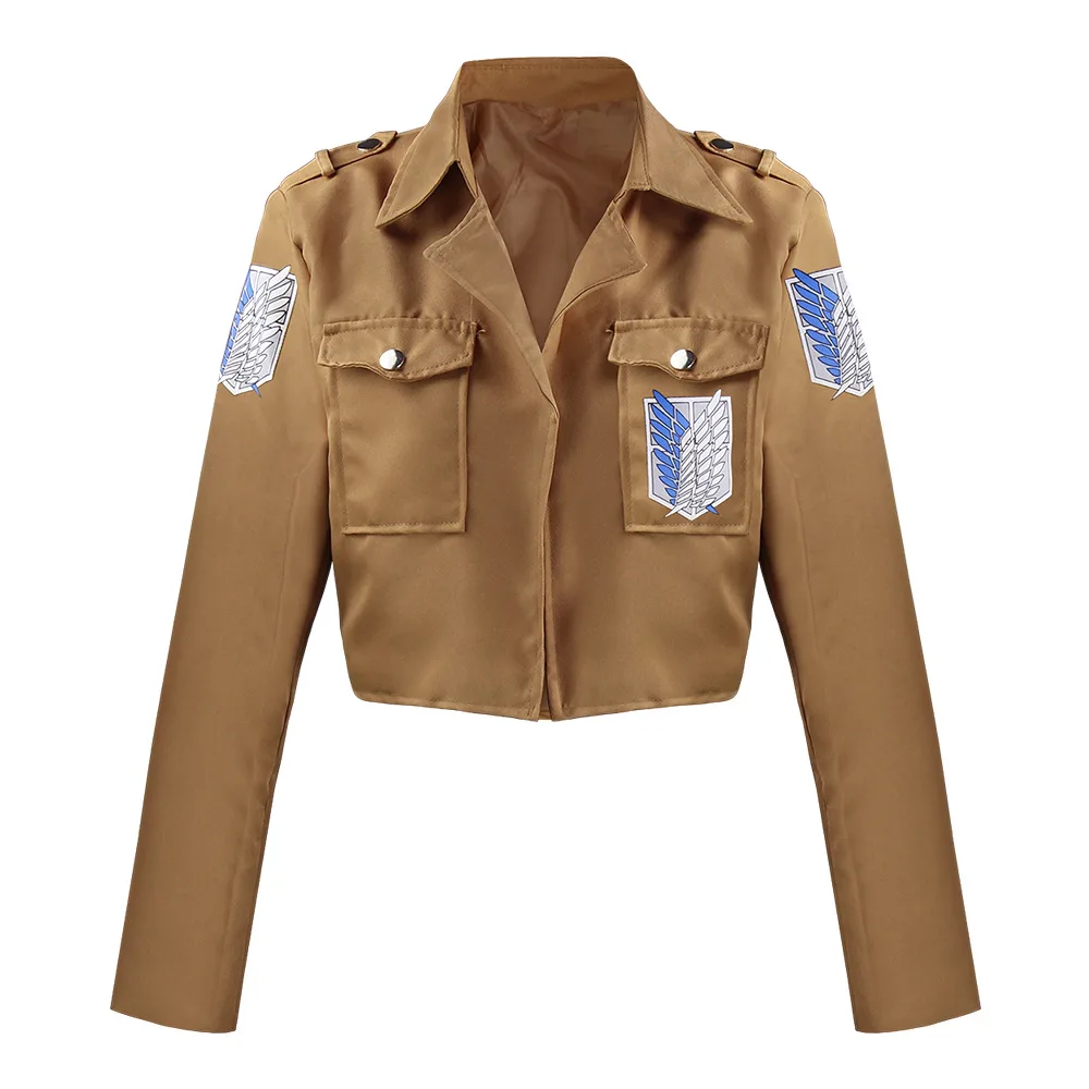 

Attacking Giant Wings Of Liberty Scout Regiment Jacket Attack On Titan Scout Legion Cosplay Costume Uniform Aot Cos Clothing