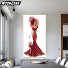 Алмазная 5D картина сделай сам, картина мультяшной принцессы, полноразмернаякруглая мозаика, вышивка крестиком, подарочный набор, домашняя вышивка 20210908