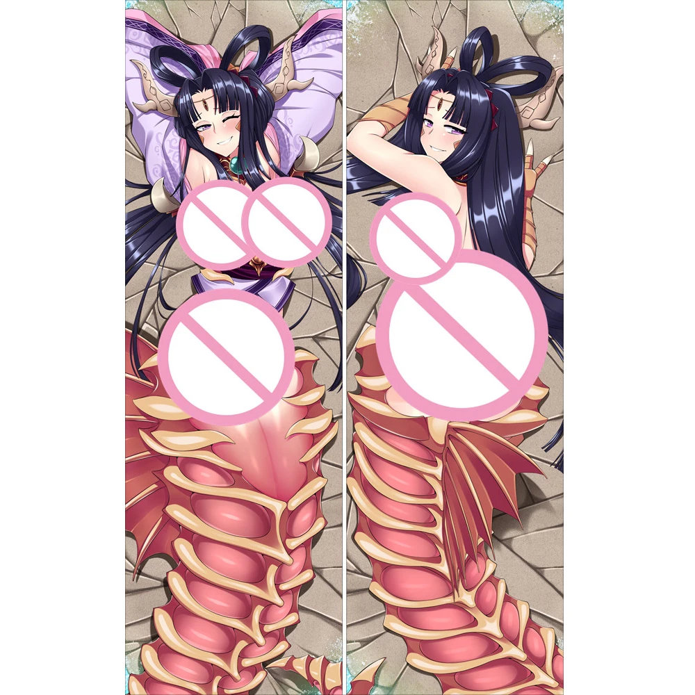 Наволочка для подушки с изображением девушки-монстра аниме дакимакура | Дом и сад