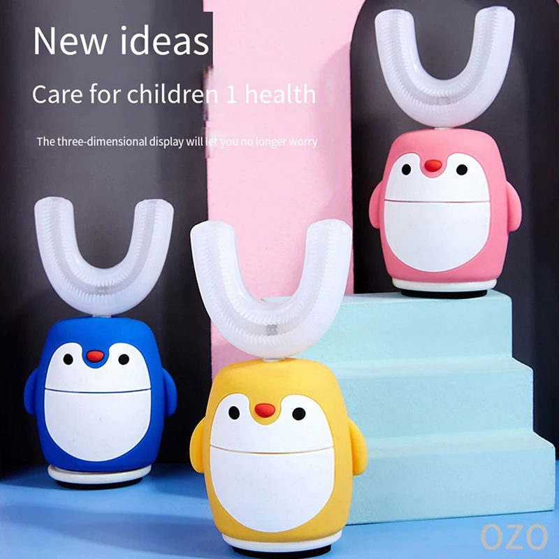

Smart 360 Degree Xaomi Electric Toothbrush Kids Automatic Ultrasonic Electric Toothbrush Waterproof Children Toothbrush Gift