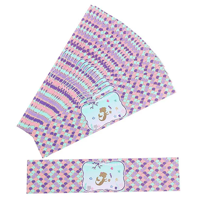 24 шт. этикетки в виде единорога для детского дня рождения | Дом и сад