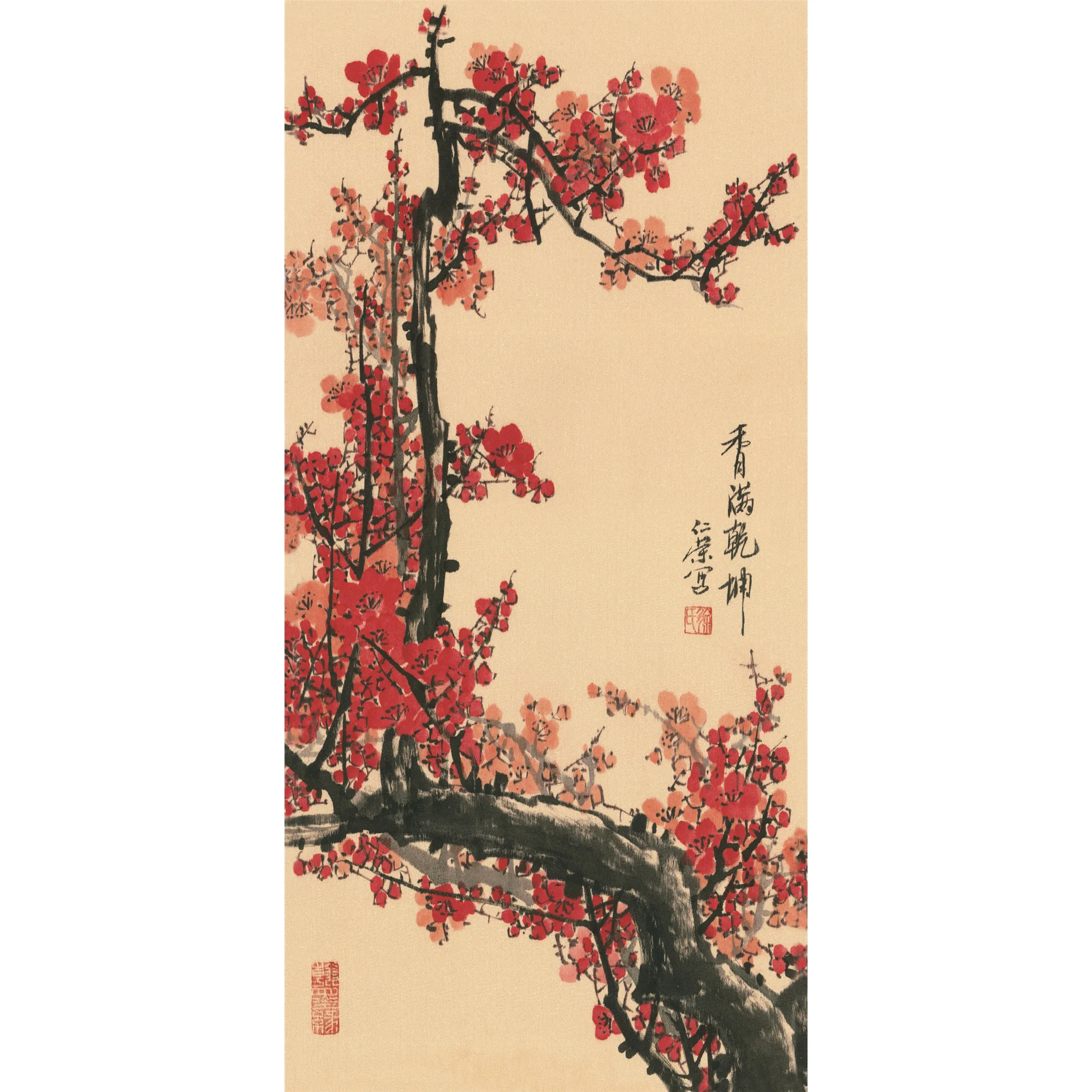 

Wall art, Painting by numbers, ,Chinese Traditional Silk Scroll Painting Wall Pictures,Silk Wall Poster Prints ,- Goume