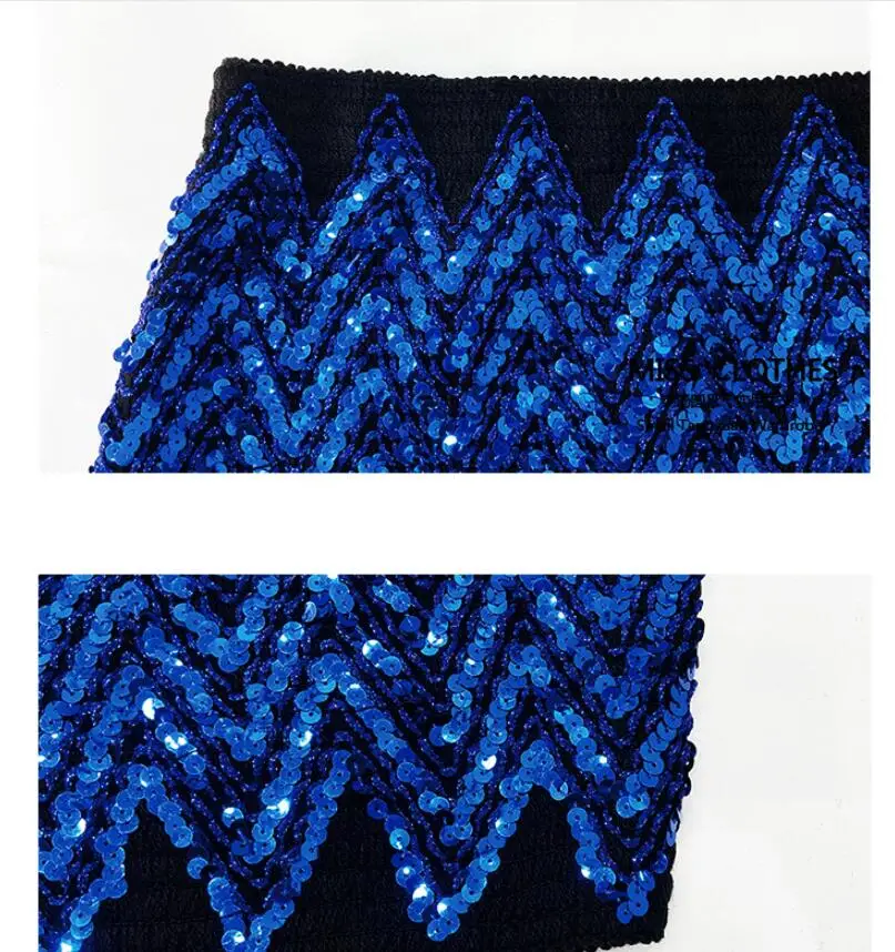 Блестящими Пайетками сексуальная юбка карандаш для женщин 2021 сезон: весна-лето