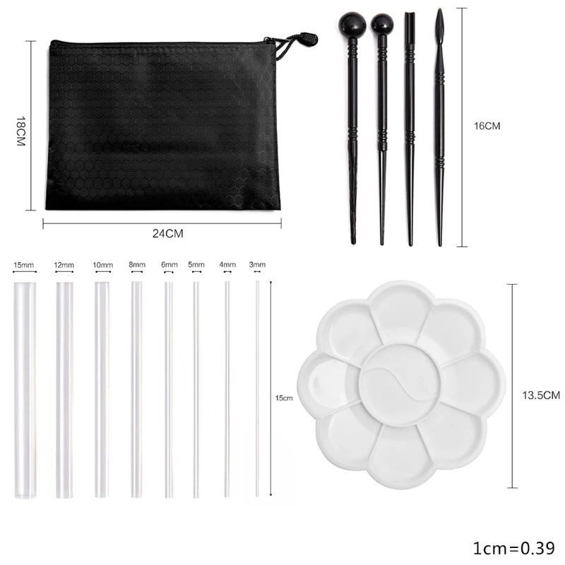 

53pcs Mandala Dotting Tools Set for Painting Rock Stone Acrylic Stick Stencil Template Drill Pen Easel Kit