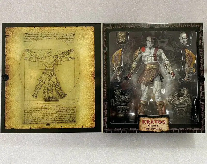 NECA God of War 3 Ultimate Kratos 7 дюймов экшн-фигурка 1:12 игра Модель Коллекция художественная