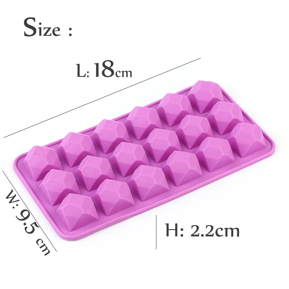 Силиконовые формы для шоколада выпечки ледяной кубик приготовления конфет торта