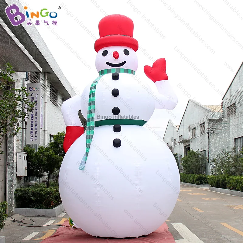 

Free Shipping Customized 5 Meters Height Inflatable Snowman Christmas / Snowmen Inflatable For Christmas Decoration Toys