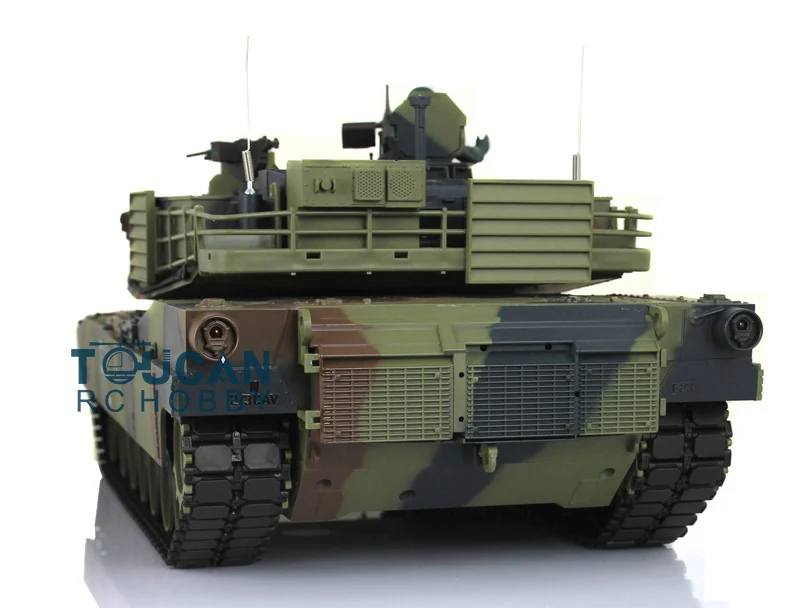 Хэн длинные 1/16 7 0 Р/У танки Пластик M1A2 Абрамс 3918 360 ° башни отдача ствола TH17809-SMT4 |