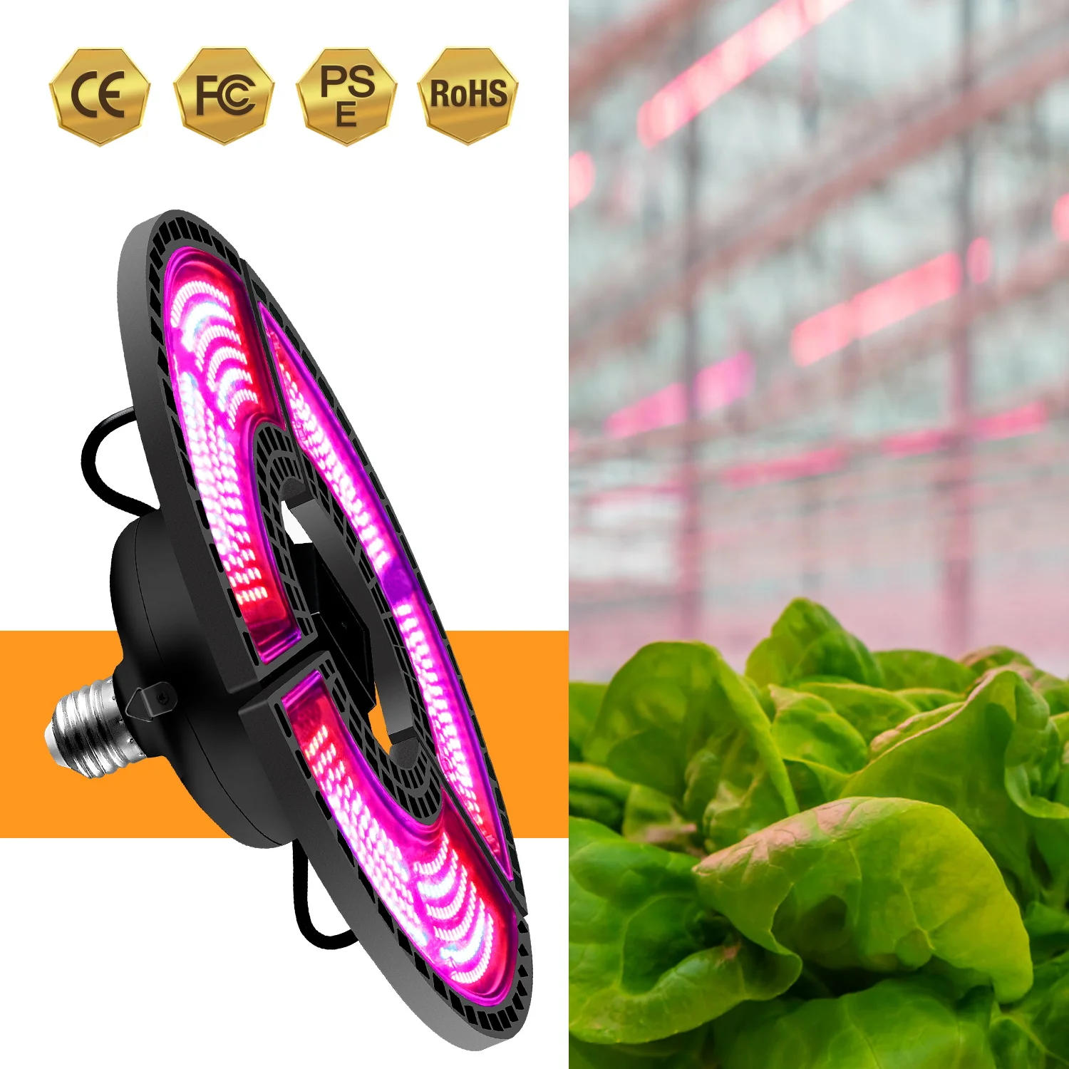 

LED Grow Light E27/E26 Phytolamp Full Spectrum Deformation Lamp for Plants Greenhouse Hydroponic Phyto Lamp AC 220V Waterproof