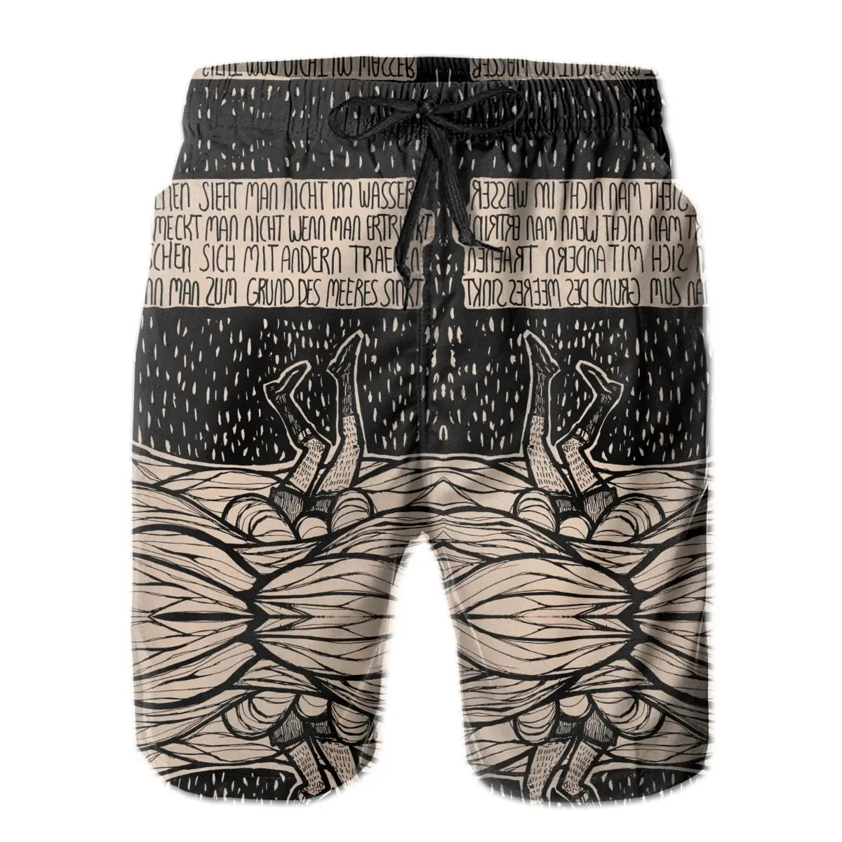 

R320 Бег до тех пор, пока и Линдеманн стихотворение шорты дышащая быстросохнущая остроумный мужские шорты