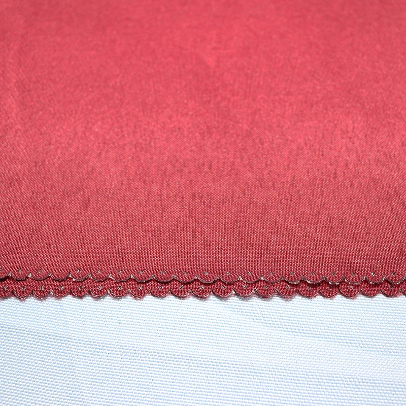 Высококачественные простые Столовые Салфетки из красного полиэстера для