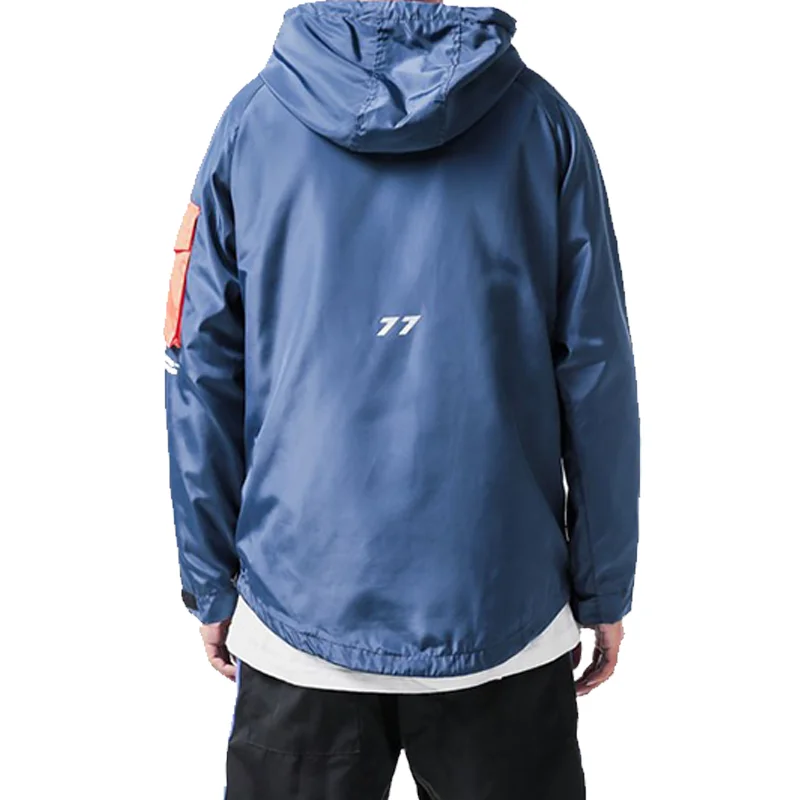 Куртка мужская водонепроницаемая в стиле Харадзюку уличная одежда милитари для