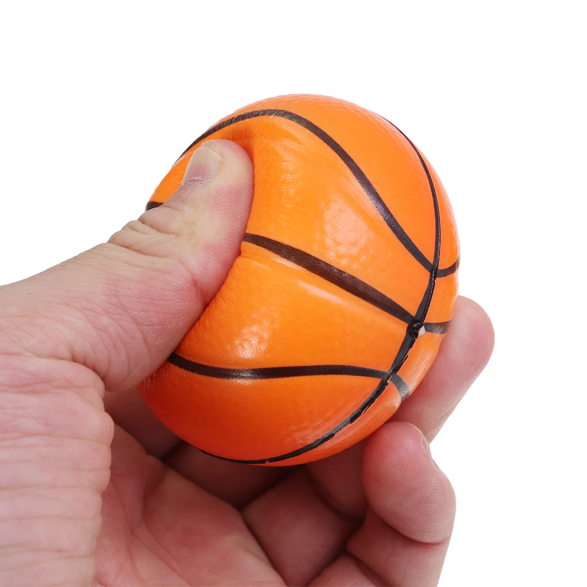 

10PCS Mini Sport Balls Squeeze Basketballs Stress Balls Stress Relief Toys for Kids Party Relaxation