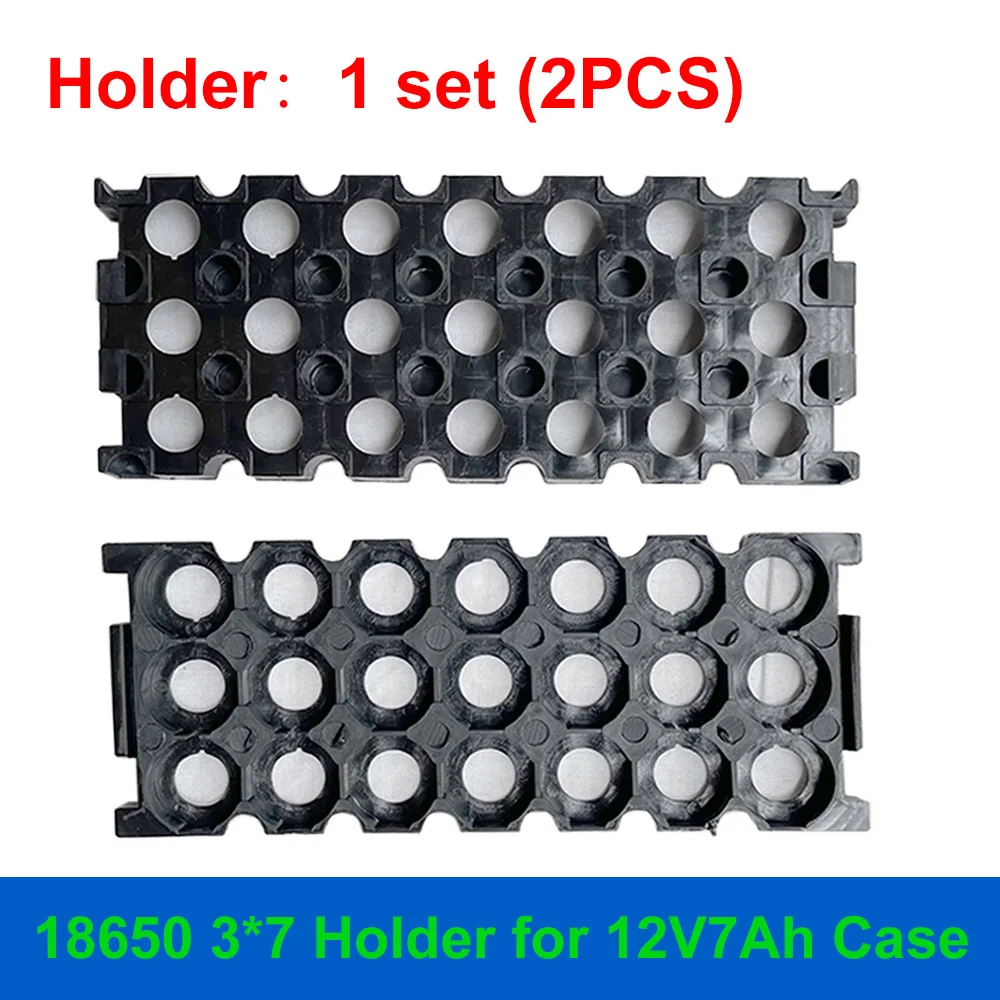 3*7 18650 Держатель 2 шт. для 12 В 7 Ач чехол аккумулятора DIY 3S7P 4S5P 3x7 21 ячеек упаковка в