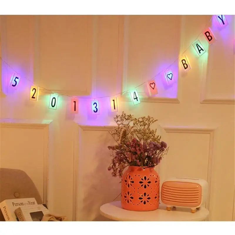 

СВЕТОДИОДНАЯ Гирлянда-фонарь с надписью